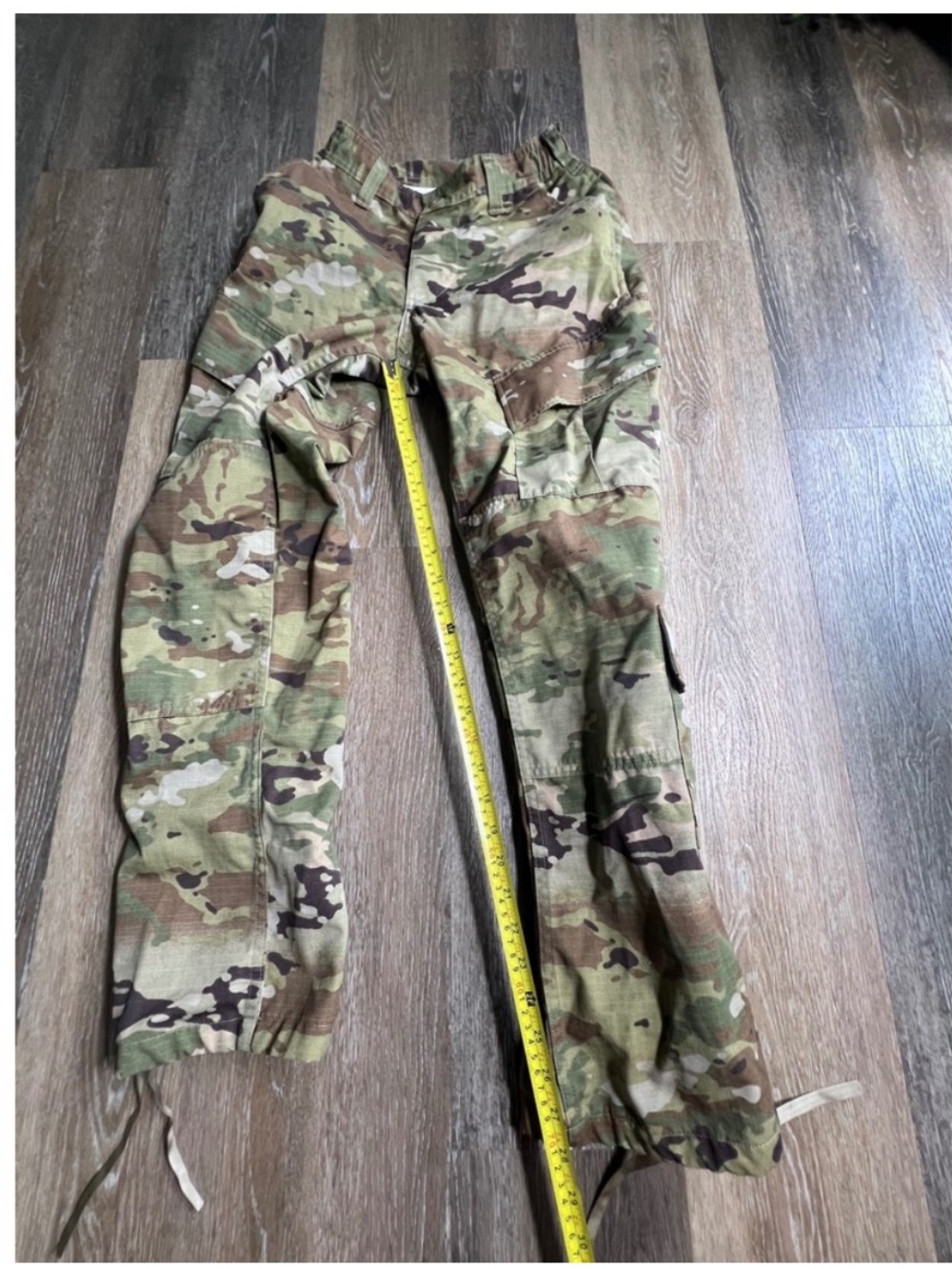 Military OCP Multicam Cargo Pants Unisex 25R Green Excellent Tactical Utility - Picture 7 of 9